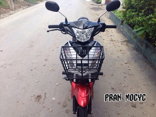 ขายyamaha spark 135 iสีเเดงดำ ปี2013(สตาร์ทมือ)