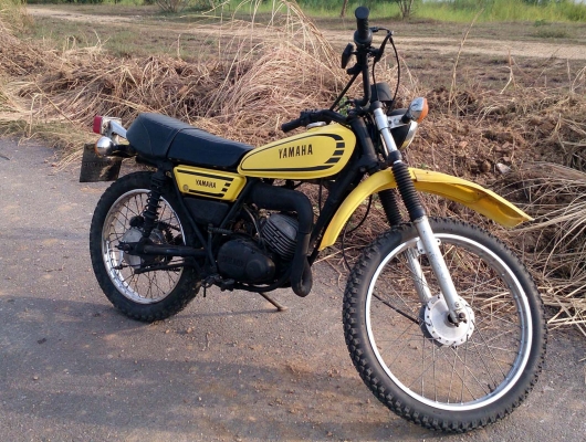 ขาย yamaha dt100 ทะเบียน 17800