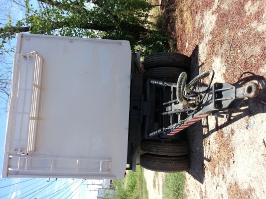 ขายลูกพ่วง 2เพลา ,ดั้มได้  กว้าง2.50 เมตร,ยาว 6.0เมตร,สูง 1.8 เมตร,ยาง80\% ราคากันเอง