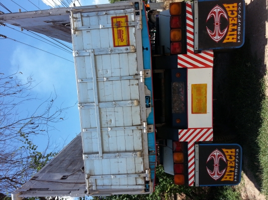 ขายลูกพ่วง 2เพลา ,ดั้มได้  กว้าง2.50 เมตร,ยาว 6.0เมตร,สูง 1.8 เมตร,ยาง80\% ราคากันเอง