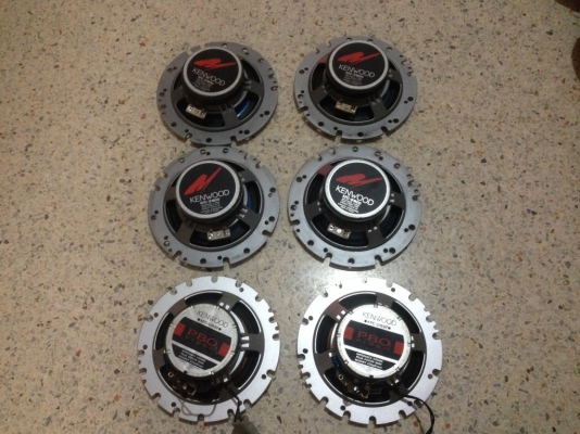 KENWOOD 6นิ้วของเก่าญี่ปุ่นสภาพสวยคู่ละ