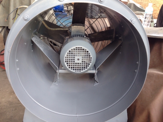 ขายพัดลมดูดอากาศ Kruger มอเตอร์ Siemens 1.5 HP. 380 V สภาพสวย วิ่งนิ่ม ลมแรง พร้อมใช้งาน