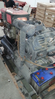 ขายปั๊มลมเครื่องยนต์ใช้งานได้ปกติ 45,000 บาท