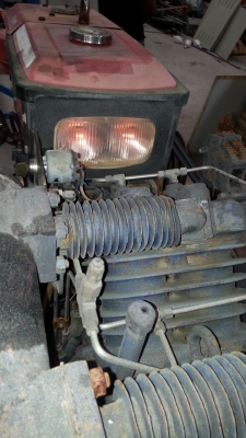 ขายปั๊มลมเครื่องยนต์ใช้งานได้ปกติ 45,000 บาท