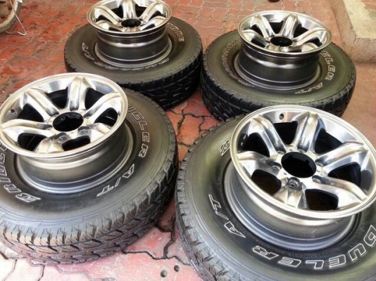 ล้อเล็บเหยี่ยวแท้ พร้อมยาง AT