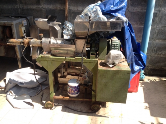 เครื่องคั้น เครื่องขูด เครื่องกะเทาะ แสตนเลจ มือ2