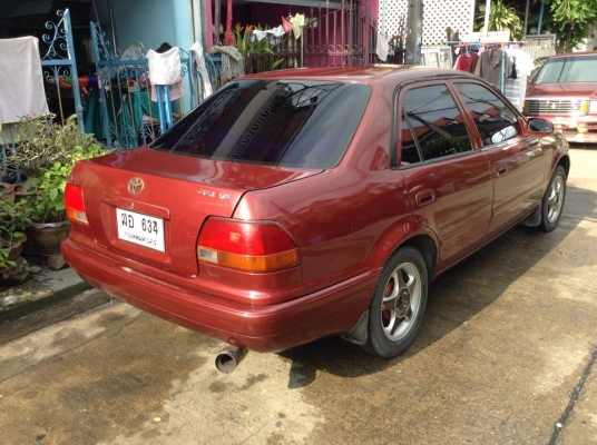 ขายครับ TOYOTA AE 110 GXI AIRBAG 1.5 ปี 98 แก๊ส+น้ำมันใช้ได้ 2 ระบบสมบูรณ์ สีสวยมีเก็บบ้างตามอายุ ภายในไม่ขี้เหล่ แม็ก 4 ล้อ แอร์หนาวๆ ช่วงล่างดีมากเลี้ยวไม่มีดัง กระจกไฟฟ้า ใช้ได้ครบ 4 บาน เกียรธรรมดา ระบบไฟครบๆ รถพร้อมใช้ วิ่งทางไกลสบาย ความร้อนปกติ ไมล ขายครับ TOYOTA AE 110 GXI AIRBAG 1.5 ปี 98 แก๊ส+น้ำมันใช้ได้ 2 ระบบสมบูรณ์ สีสวยมีเก็บบ้างตามอายุ ภายในไม่ขี้เหล่ แม็ก 4 ล้อ แอร์หนาวๆ ช่วงล่างดีมากเลี้ยวไม่มีดัง กระจกไฟฟ้า ใช้ได้ครบ 4 บาน เกียรธรรมดา ระบบไฟครบๆ รถพร้อมใช้ วิ่งทางไกลสบาย ความร้อนปกติ ไมล