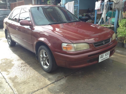 ขายครับ TOYOTA AE 110 GXI AIRBAG 1.5 ปี 98 แก๊ส+น้ำมันใช้ได้ 2 ระบบสมบูรณ์ สีสวยมีเก็บบ้างตามอายุ ภายในไม่ขี้เหล่ แม็ก 4 ล้อ แอร์หนาวๆ ช่วงล่างดีมากเลี้ยวไม่มีดัง กระจกไฟฟ้า ใช้ได้ครบ 4 บาน เกียรธรรมดา ระบบไฟครบๆ รถพร้อมใช้ วิ่งทางไกลสบาย ความร้อนปกติ ไมล ขายครับ TOYOTA AE 110 GXI AIRBAG 1.5 ปี 98 แก๊ส+น้ำมันใช้ได้ 2 ระบบสมบูรณ์ สีสวยมีเก็บบ้างตามอายุ ภายในไม่ขี้เหล่ แม็ก 4 ล้อ แอร์หนาวๆ ช่วงล่างดีมากเลี้ยวไม่มีดัง กระจกไฟฟ้า ใช้ได้ครบ 4 บาน เกียรธรรมดา ระบบไฟครบๆ รถพร้อมใช้ วิ่งทางไกลสบาย ความร้อนปกติ ไมล