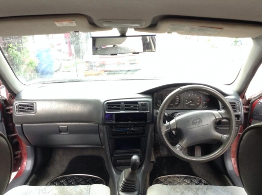 ขายครับ TOYOTA AE 110 GXI AIRBAG 1.5 ปี 98 แก๊ส+น้ำมันใช้ได้ 2 ระบบสมบูรณ์ สีสวยมีเก็บบ้างตามอายุ ภายในไม่ขี้เหล่ แม็ก 4 ล้อ แอร์หนาวๆ ช่วงล่างดีมากเลี้ยวไม่มีดัง กระจกไฟฟ้า ใช้ได้ครบ 4 บาน เกียรธรรมดา ระบบไฟครบๆ รถพร้อมใช้ วิ่งทางไกลสบาย ความร้อนปกติ ไมล ขายครับ TOYOTA AE 110 GXI AIRBAG 1.5 ปี 98 แก๊ส+น้ำมันใช้ได้ 2 ระบบสมบูรณ์ สีสวยมีเก็บบ้างตามอายุ ภายในไม่ขี้เหล่ แม็ก 4 ล้อ แอร์หนาวๆ ช่วงล่างดีมากเลี้ยวไม่มีดัง กระจกไฟฟ้า ใช้ได้ครบ 4 บาน เกียรธรรมดา ระบบไฟครบๆ รถพร้อมใช้ วิ่งทางไกลสบาย ความร้อนปกติ ไมล