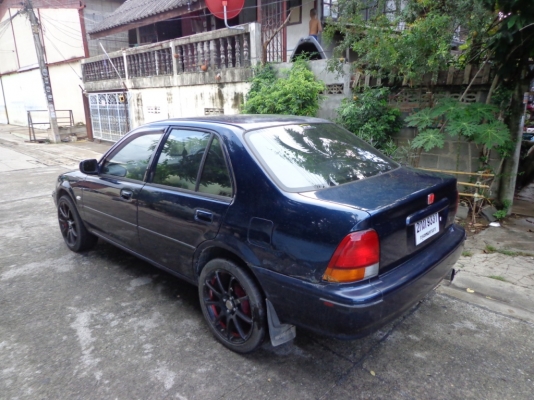 1997 HONDA, CITY 1.3 LXi ขายรถบ้าน หน้า-หลังเดิม ไม่มีชน สองระบบติดแก๊สหัวฉีด น้ำมัน