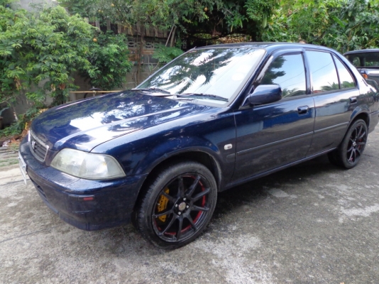 1997 HONDA, CITY 1.3 LXi ขายรถบ้าน หน้า-หลังเดิม ไม่มีชน สองระบบติดแก๊สหัวฉีด น้ำมัน