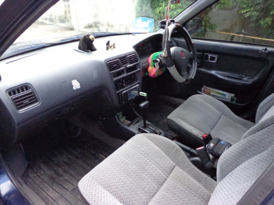 1997 HONDA, CITY 1.3 LXi ขายรถบ้าน หน้า-หลังเดิม ไม่มีชน สองระบบติดแก๊สหัวฉีด น้ำมัน