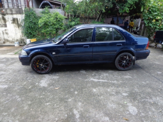 1997 HONDA, CITY 1.3 LXi ขายรถบ้าน หน้า-หลังเดิม ไม่มีชน สองระบบติดแก๊สหัวฉีด น้ำมัน