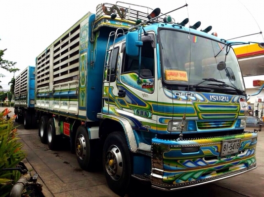 ขายพ่วงแม่-ลูก   ISUZU  DECA  320  MAXLOAD    (กะบะไม่ดั้มพ์)