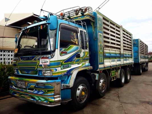 ขายพ่วงแม่-ลูก   ISUZU  DECA  320  MAXLOAD    (กะบะไม่ดั้มพ์)