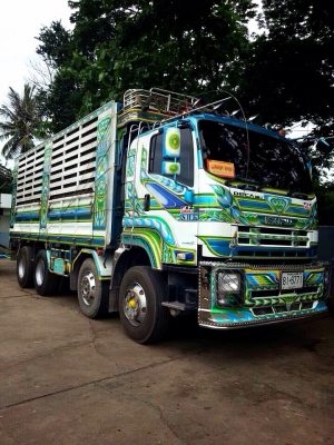 ขายรถพ่วงแม่-ลูก  ISUZU  DECA  360  (กะบะไม่ดั้มพ์)