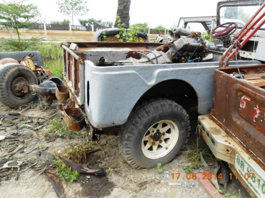 ขายรถจี๊ปหน้ากบ ไม่มีทะเบียน พร้อมเครื่องLD20