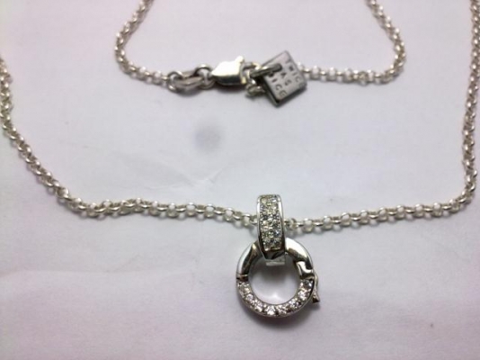 ขายสร้อยเงินพร้อมจี้เงิน