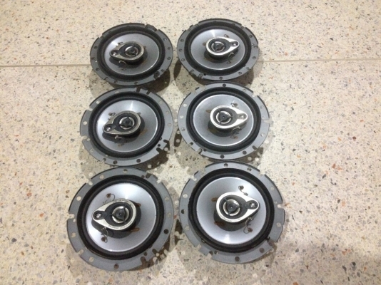 PIONEER 6นิ้ว3ทางของเก่าญี่ปุ่นสภาพสวยคู่ละ