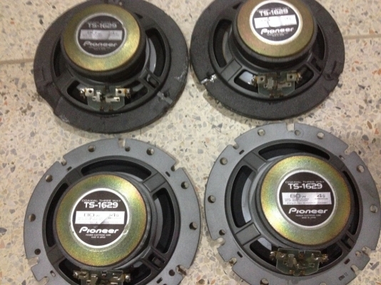 PIONEER 6นิ้ว3ทางของเก่าญี่ปุ่นสภาพสวยคู่ละ