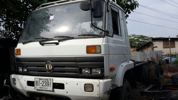 ขาย10ล้อนิสสัน UD 2เพลา ยาว7เมตร CW430 เครื่อง230แรงม้า สภาพดี รถออกห้างแท้