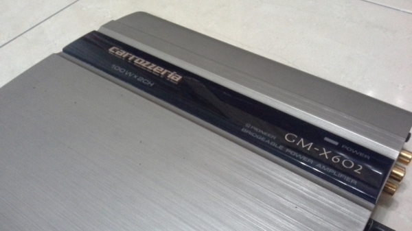 แอมป์ Pioneer Carozzeria รุ่น GM-X602 (100W x 2ch)