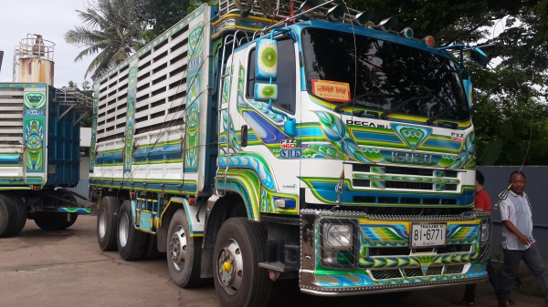 ขายรถISUZU 360HP ปี 52 ไม่ดั๊มเกษตร แม่12ลูก-ลูก 3เพลายกได้ อู่สหกิจ