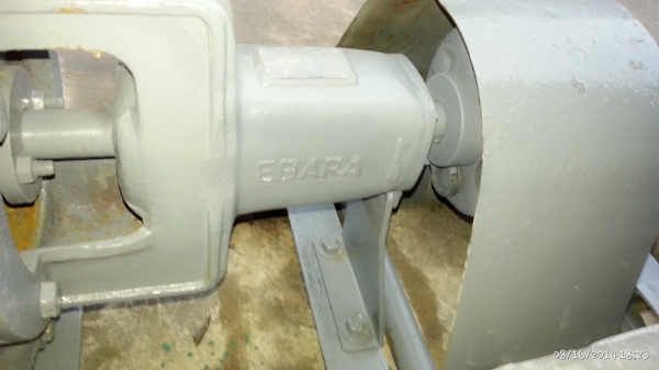 ขายหัวปั้มน้ำแรงดันสูงขนาด 5&times;3 นิ้ว ครึ่ง ของEBARA ใบพัดทองเหลือง