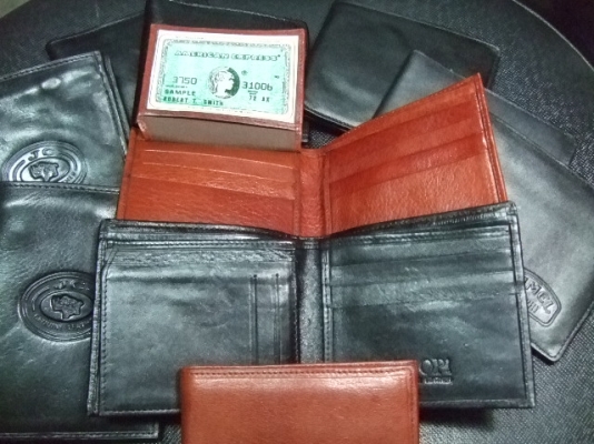 กระเป๋าตัง หนังแท้