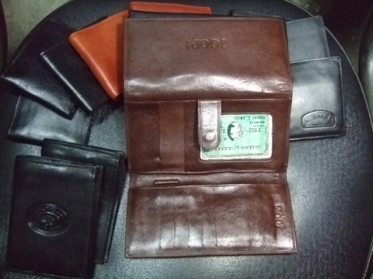 กระเป๋าตัง หนังแท้