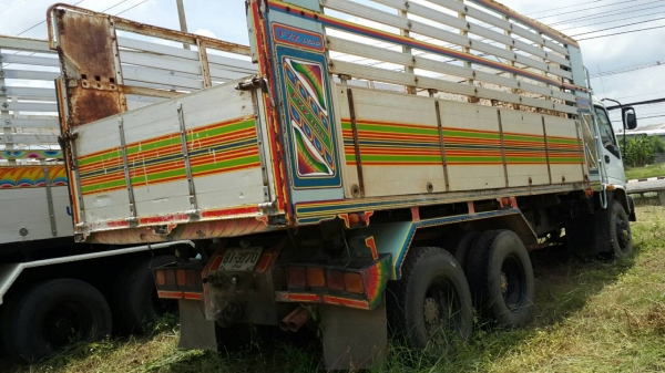 ขาย พ่วงแม่ลูก ติดแก็ส NGV ISUZU DECA240 กระบะมิเนียม ลูกพ่วงดัมพ์มิเนียม สภาพพร้อมใช้งานเอกสารพร้อมโอน แชชซีสวย ภายในสวย 2เพลา