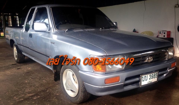 **145,000 บ.ต่อรอง**ขายไมตี้แค็ป ราคาเบาๆ TOYOTA HILUX ไมตี้2.5 โป่งหน้า-หลังแท้ ปี39/96 เครื่องเดิมเกียร์เดิม แห้งดี แน่น แรง เกียร์ไม่มีหลุด ช่วงล่างหนึบไม่มีส่าย คัสซีสวยเดิม ไม่มีปะ กระบะสวยมีพื้นปูกระบะ หน้า-หลังเดิมๆไม่เคยชนหนัก ภายในสวยคอนโซลครบ พ.