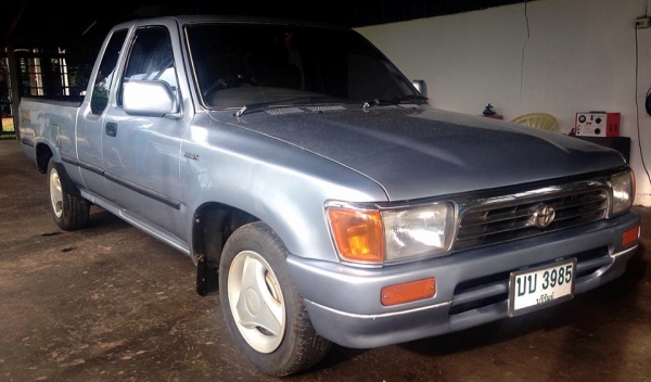 **145,000 บ.ต่อรอง**ขายไมตี้แค็ป ราคาเบาๆ TOYOTA HILUX ไมตี้2.5 โป่งหน้า-หลังแท้ ปี39/96 เครื่องเดิมเกียร์เดิม แห้งดี แน่น แรง เกียร์ไม่มีหลุด ช่วงล่างหนึบไม่มีส่าย คัสซีสวยเดิม ไม่มีปะ กระบะสวยมีพื้นปูกระบะ หน้า-หลังเดิมๆไม่เคยชนหนัก ภายในสวยคอนโซลครบ พ.