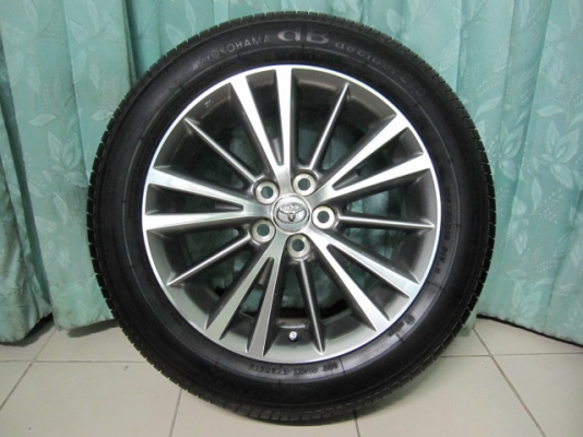 ขายล้อแม็ก TOYOTA NEW ALTIS พร้อมยางป้ายแดงปี 14 ขอบ 16