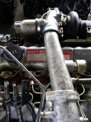 เครื่อง ho6c turbo  เก่าญี่ปุ่น  เครื่องสภาพสวย