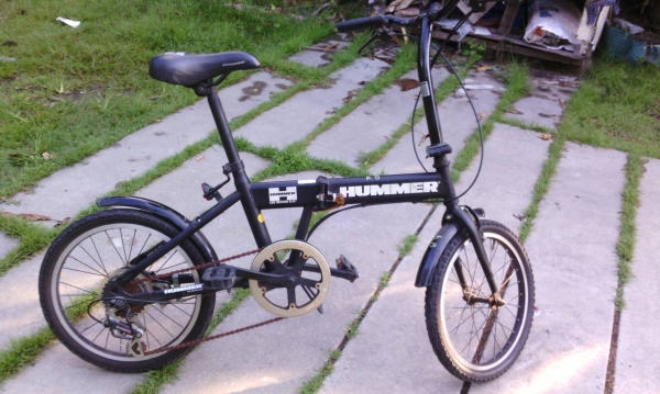 จักรยานพับได้ยี่ห้อhummer18"