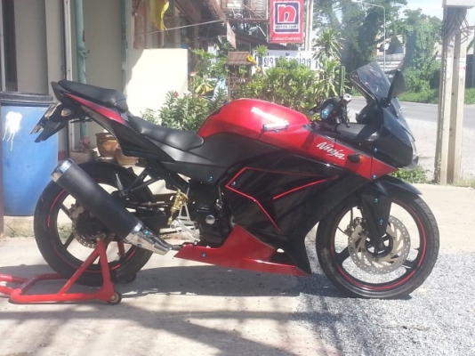 ((มาใหม่)) เซอร์ฟิเกอร์150 แปลงร่างเเป็นนินจา 250 เอกสารทะเบียนพร้อมโอน