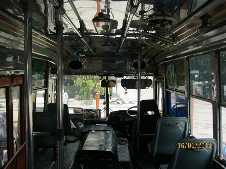 Mini Bus Ngv สีส้ม