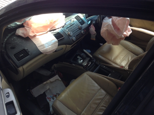 ขายซาก HONDA CIVIC FD 2.0 สีดำ ปี05 เครื่องเกียร์ไม่แตก ทะเบียนจอด ขายถูกมาก ขายซาก HONDA CIVIC FD 2.0 สีดำ ปี05 เครื่องเกียร์ไม่แตก ทะเบียนจอด ขายถูกมาก