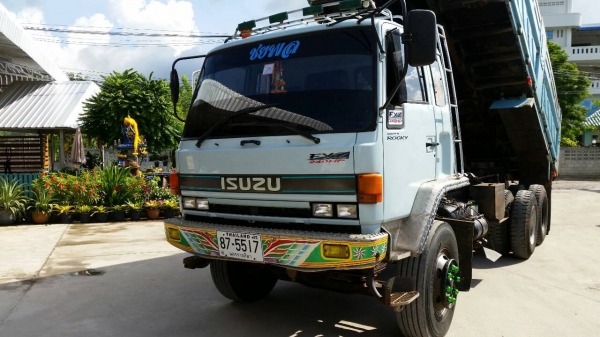 ISUZU ROCKY FXZ 240 แรงม้า กระบะดั๊มพ์ 3 มิตร