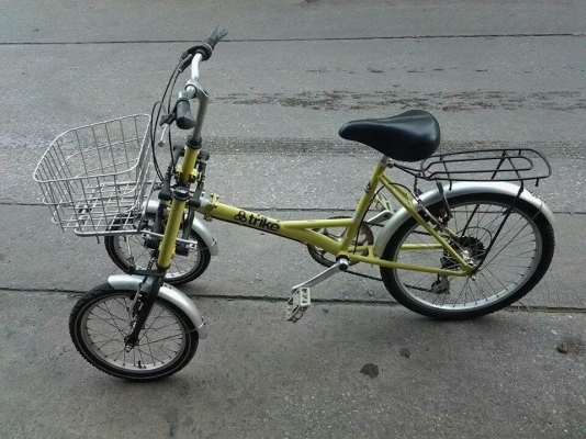 ขายจักรยานสามล้อจากjapanเท่ห์ๆแบบยามาฮ่า ทริซิตี้