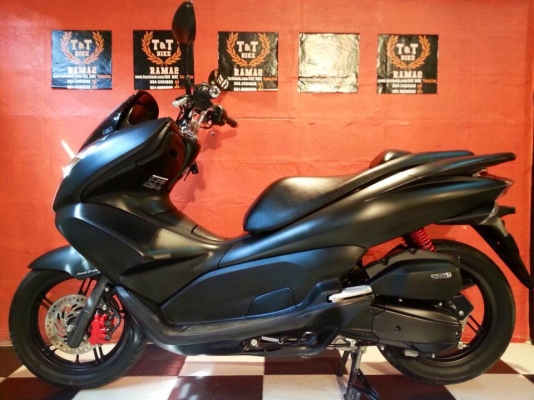 T&amp;T BIKE RAMA2 ขายในราคาเพียง 59500฿ HONDA PCX150 ปี2013 วิ่ง1XXXXโลเท่านั้น กุญแจรีโมท2ชุด รถสวยไม่เคยล้มไม่เคยชน สีเดิม