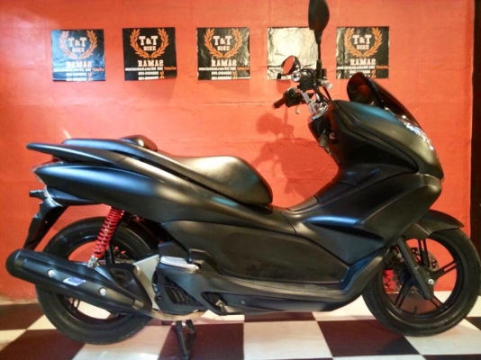 T&amp;T BIKE RAMA2 ขายในราคาเพียง 59500฿ HONDA PCX150 ปี2013 วิ่ง1XXXXโลเท่านั้น กุญแจรีโมท2ชุด รถสวยไม่เคยล้มไม่เคยชน สีเดิม