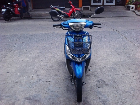 Mio amore ปี 51 ล้อแม็ค สีน้ำเงิน ดำ รถบ้าน สวย เครื่องเดิม เงียบกริบ