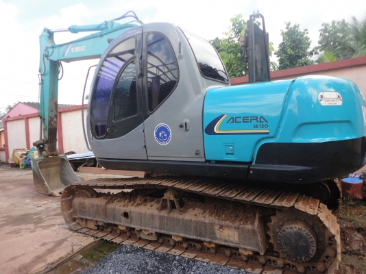 ขายรถแม็คโคร KOBELCO PC 120 mark-5 super เก่านอก สวยมาก พร้อมใช้ ไฟฟ้าครบ