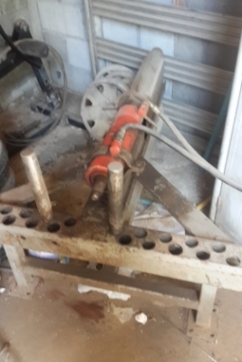 เครื่องดัดเหล็ก ไฮโดลิค แบบแยก รุ่นใหญ่ฮอนแลน ครับเครื่องไฮโดลิค ควบคุมด้วย รีโมท ไฟฟ้า