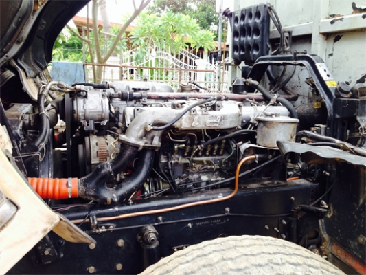 ขายรถพ่วง 18 ล้อ HINO 2K สมอเงิน เครื่อง P11C 320แรง เกียร์ 10 เกียร์ กระบะรุ่งเจริญ ไม่ดัมพ์