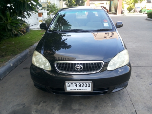 รถบ้านปี02  TOYOTA, COROLLA ALTIS 1.6 E (ABS-AIRBAG) โฉม altis ตัวใหญ่
