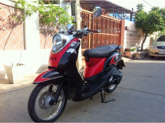 Yamaha Fino Classic สีดำ แดง สวยมาก วิ่งน้อย เดิมๆ