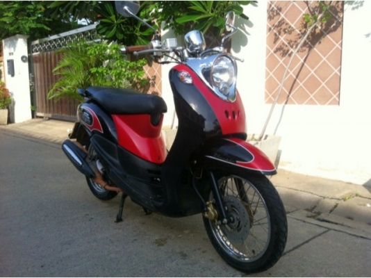 Yamaha Fino Classic สีดำ แดง สวยมาก วิ่งน้อย เดิมๆ